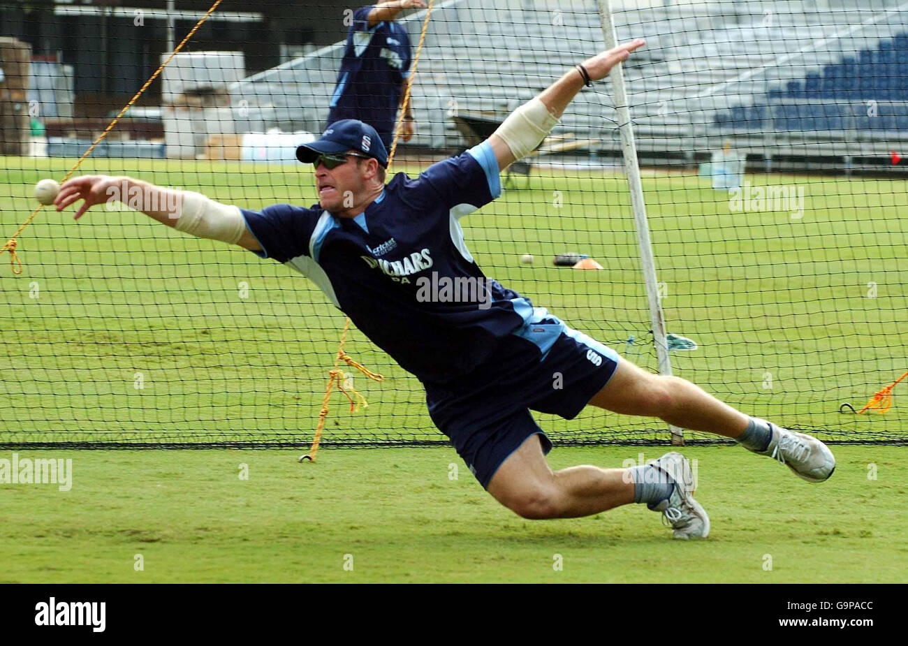 Scotland's Neil McCallum during a practice session at the Kensington
