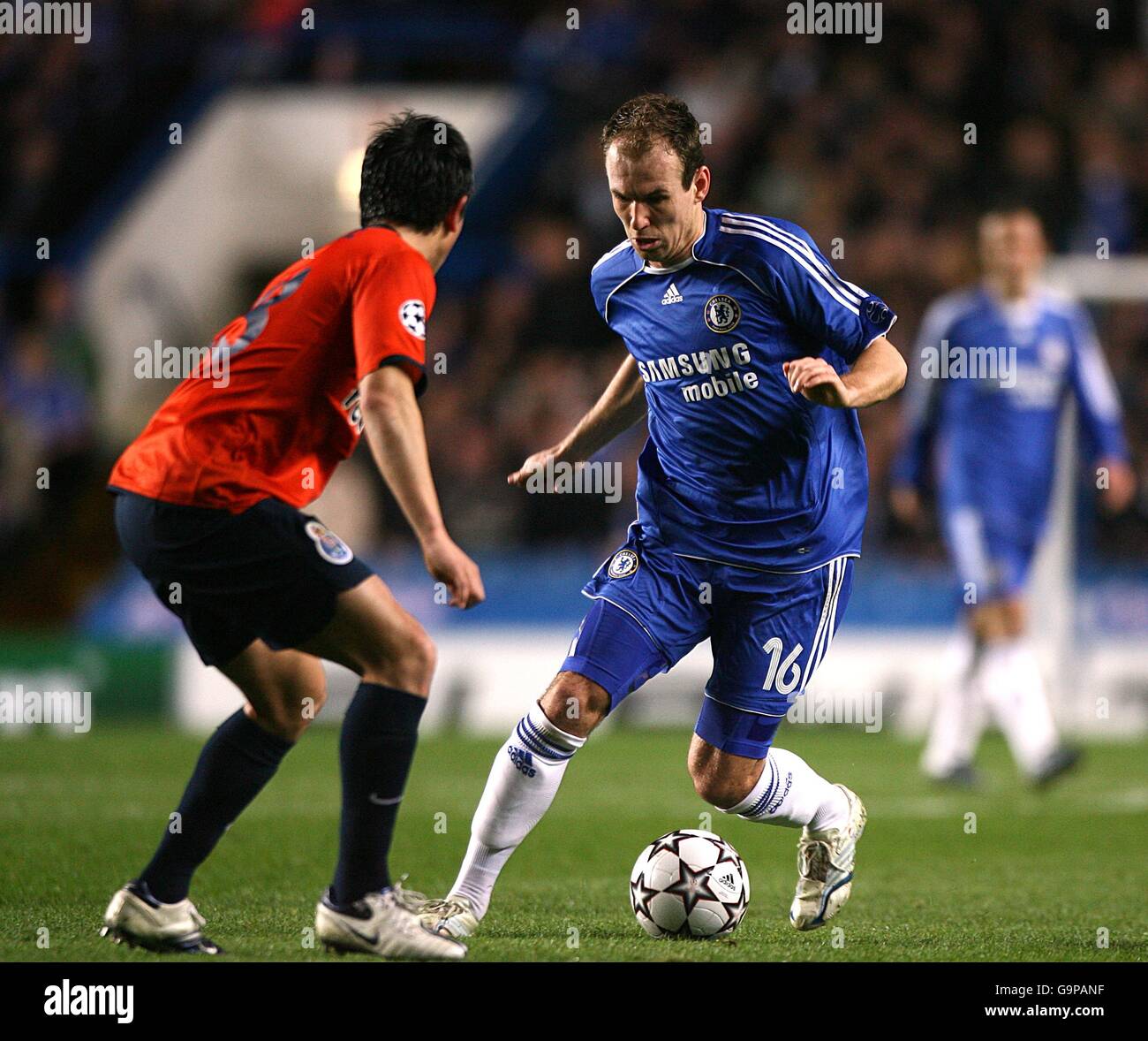 Soccer - UEFA Champions League - First Knockout Round - Second Leg - Chelsea v FC Porto - Stamford Bridge Stock Photo