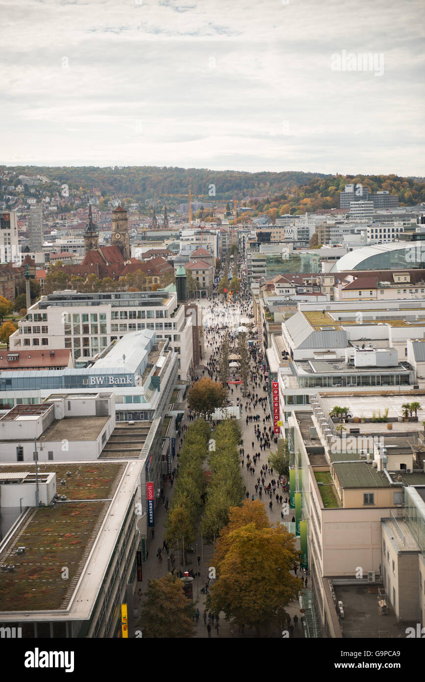 Stuttgart main train station hi-res stock photography and images - Alamy