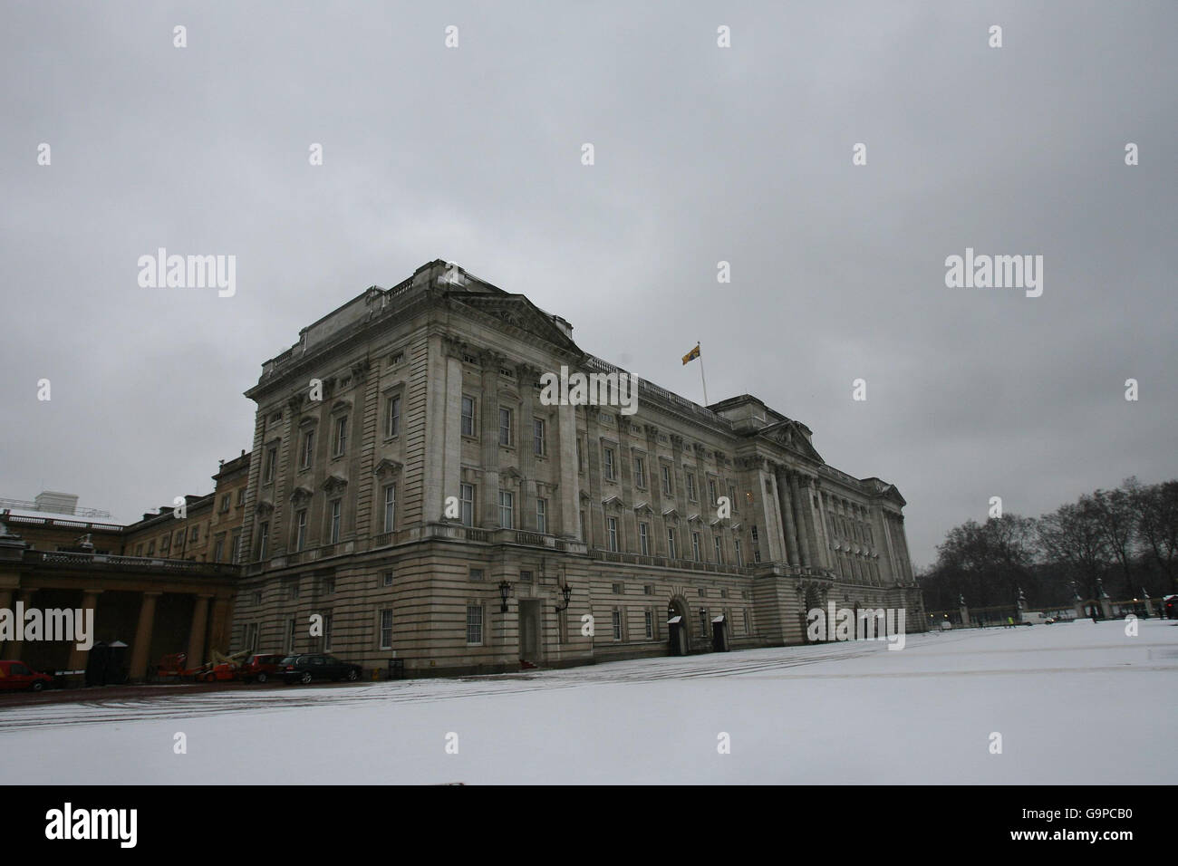Heavy snowfall across the UK Stock Photo - Alamy
