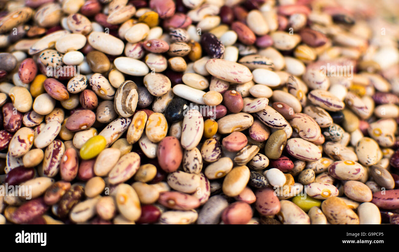 Dried mixed beans Stock Photo Alamy