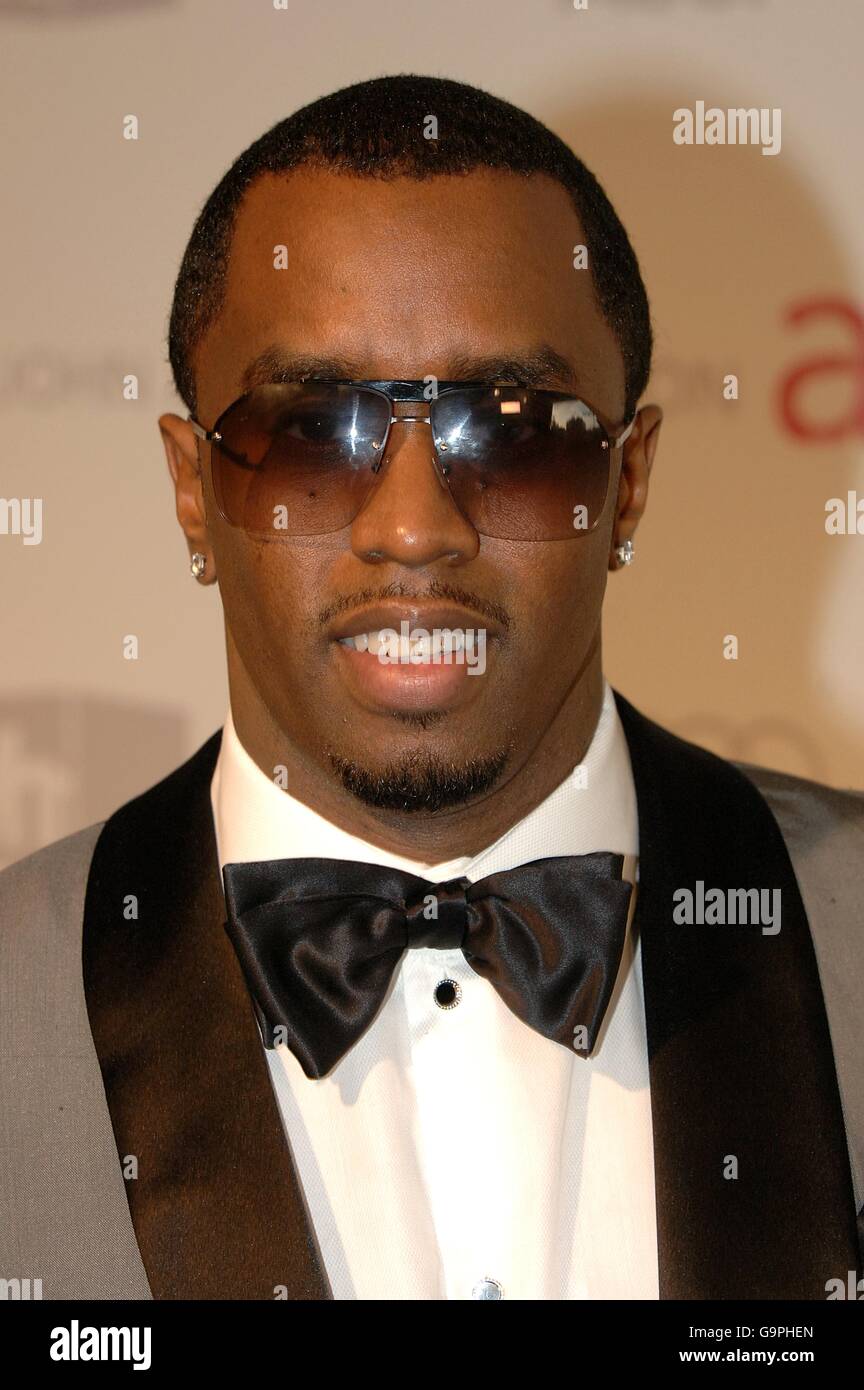 P Diddy, Sean Coombs, arrives for the annual Elton John Party at the ...
