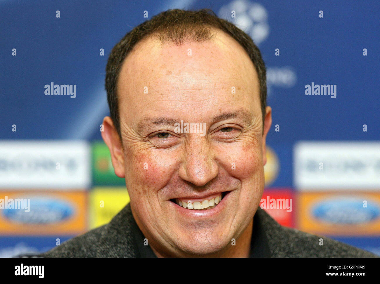 Soccer - Liverpool Press Conference - Anfield Stock Photo