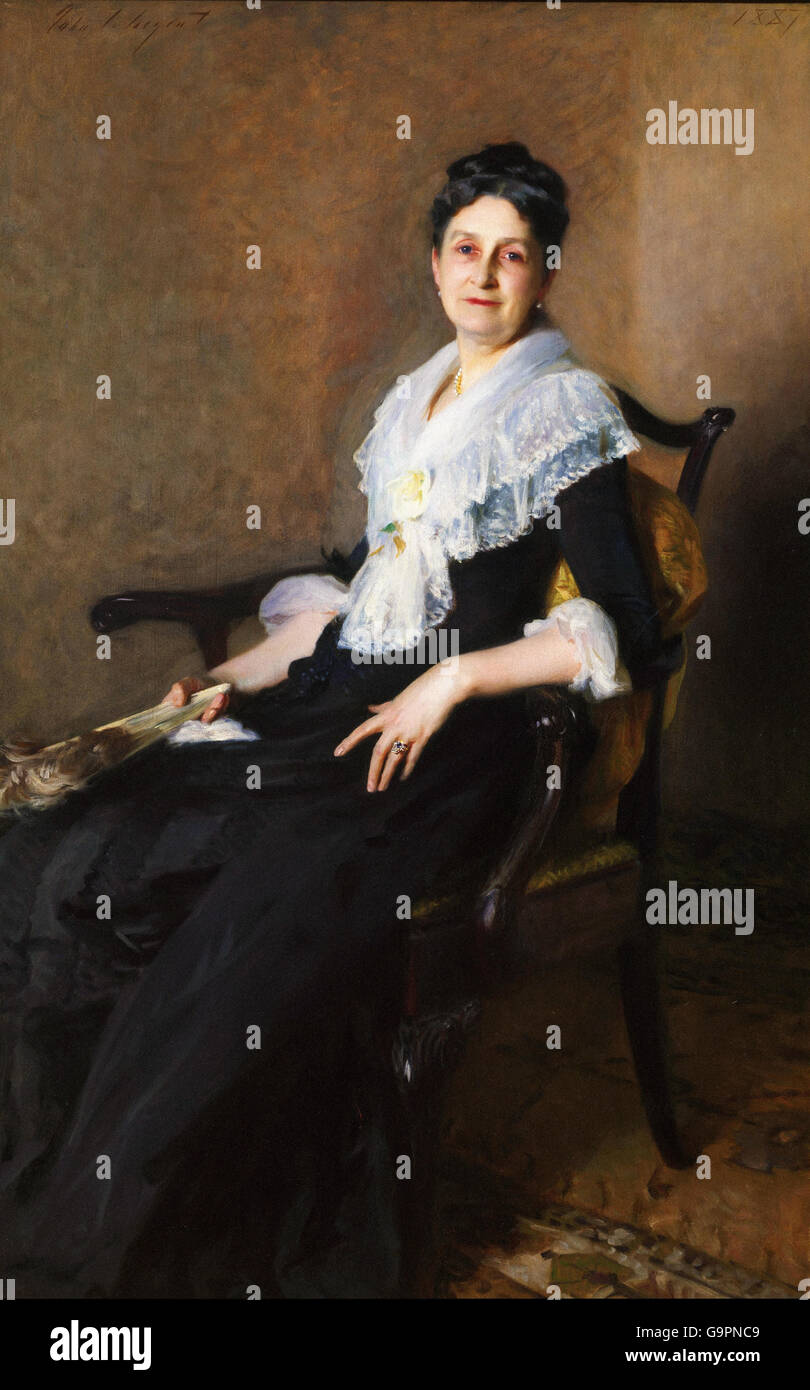 John Singer Sargent - Elizabeth Allen Marquand Stock Photo