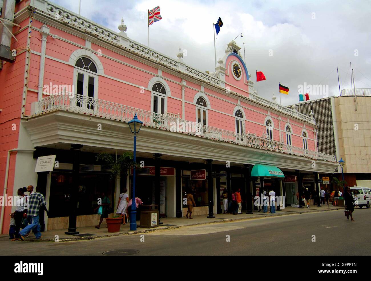 Barbados bridgetown town hi-res stock photography and images - Alamy