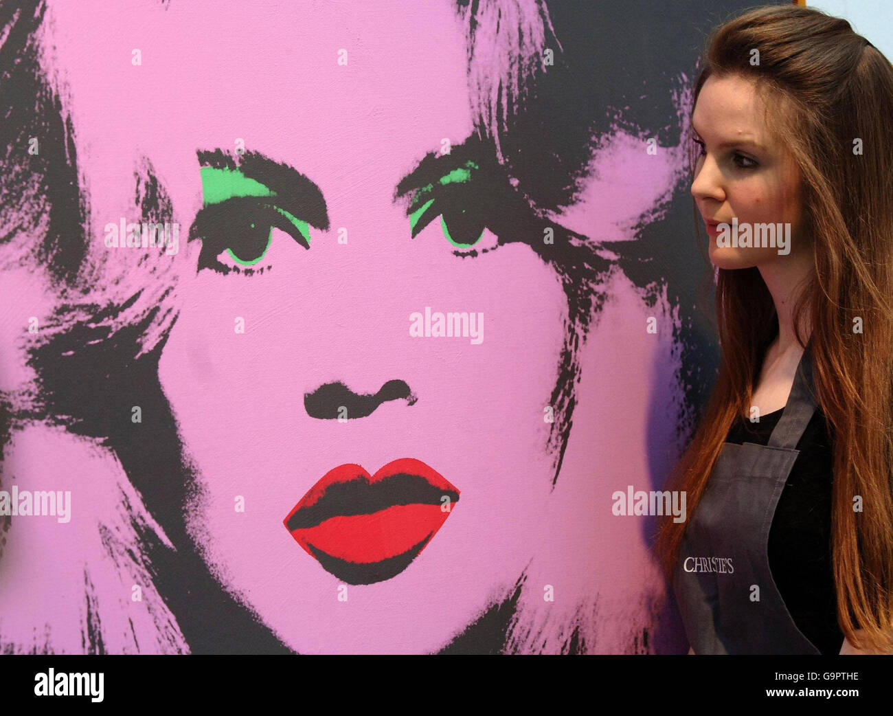 Christie's art sale Stock Photo Alamy