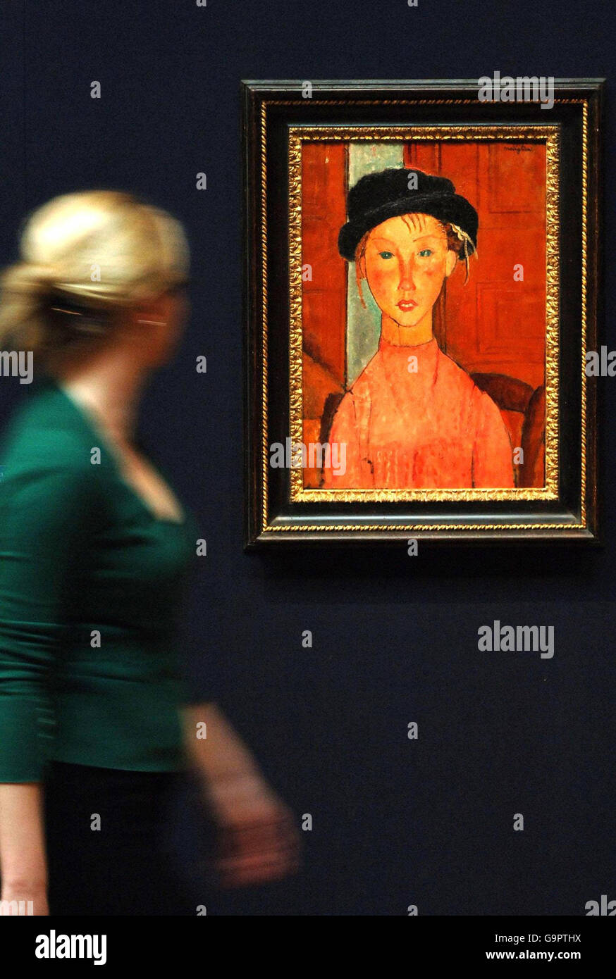 Christie's art sale Stock Photo Alamy