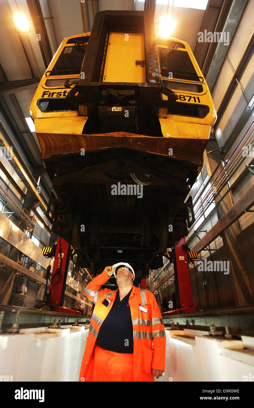 Scotrail Engineering Scotrails hi-res stock photography and images - Alamy