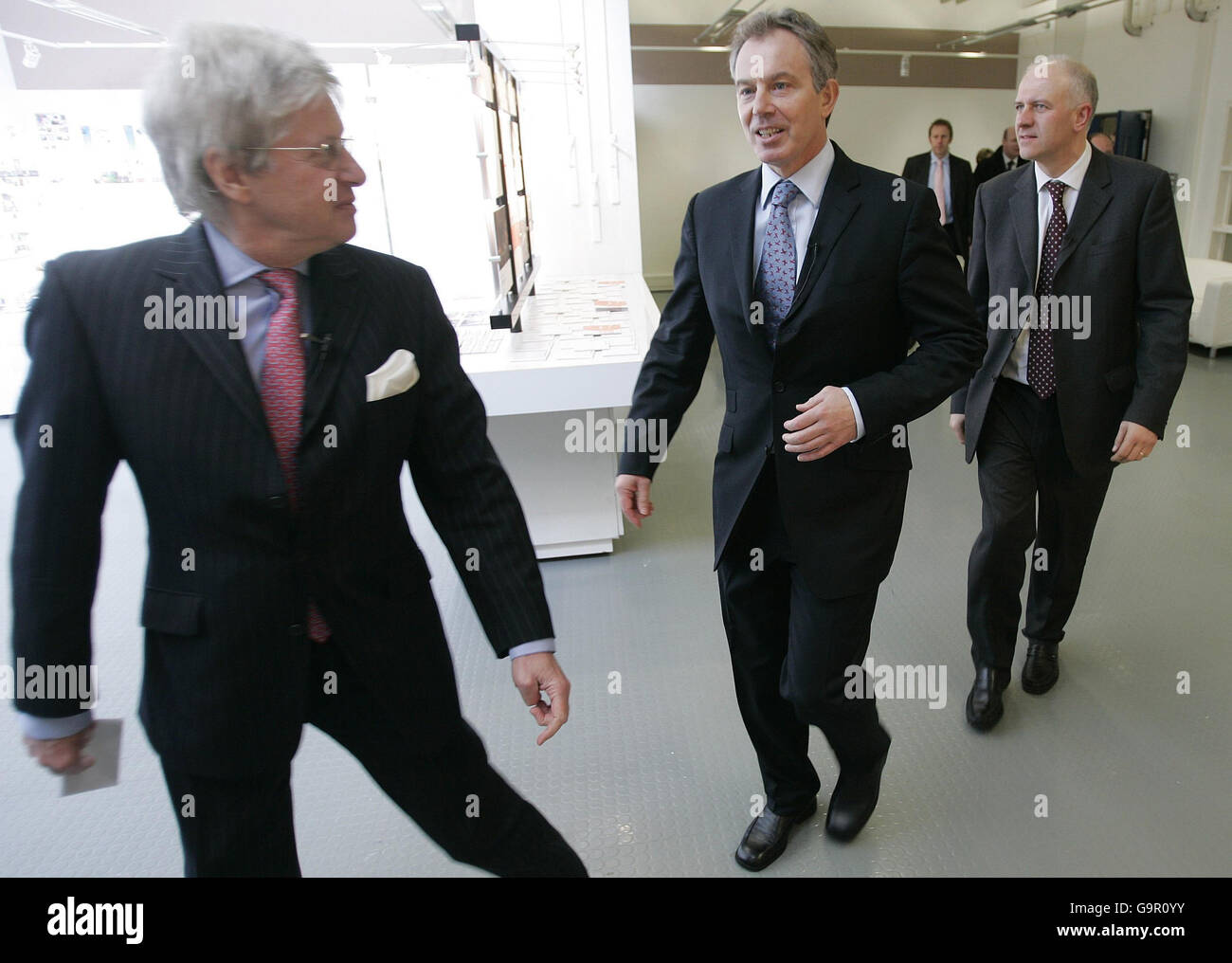 Tony Blair visits Brunel University Stock Photo - Alamy