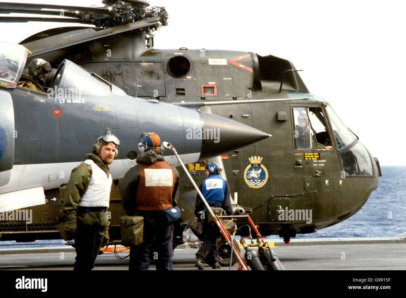 Falklands War - Falklands Force Stock Photo