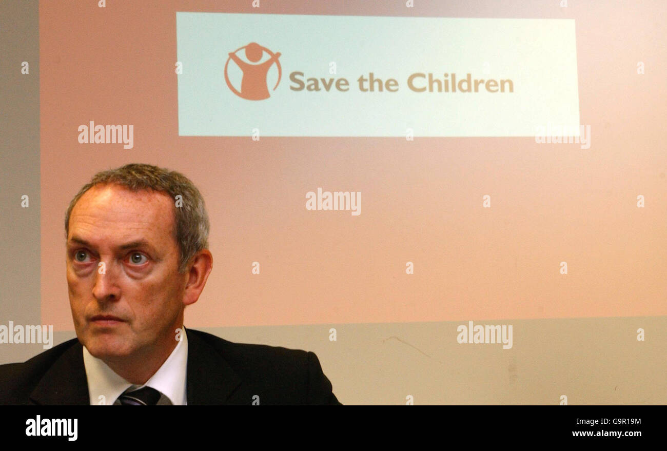 Pensions Secretary John Hutton attends a Save the Children conference on child poverty in central London. Stock Photo
