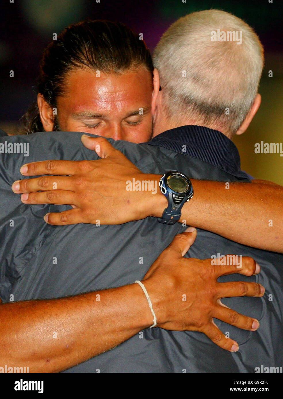 Atlantic rower returns to the UK Stock Photo - Alamy