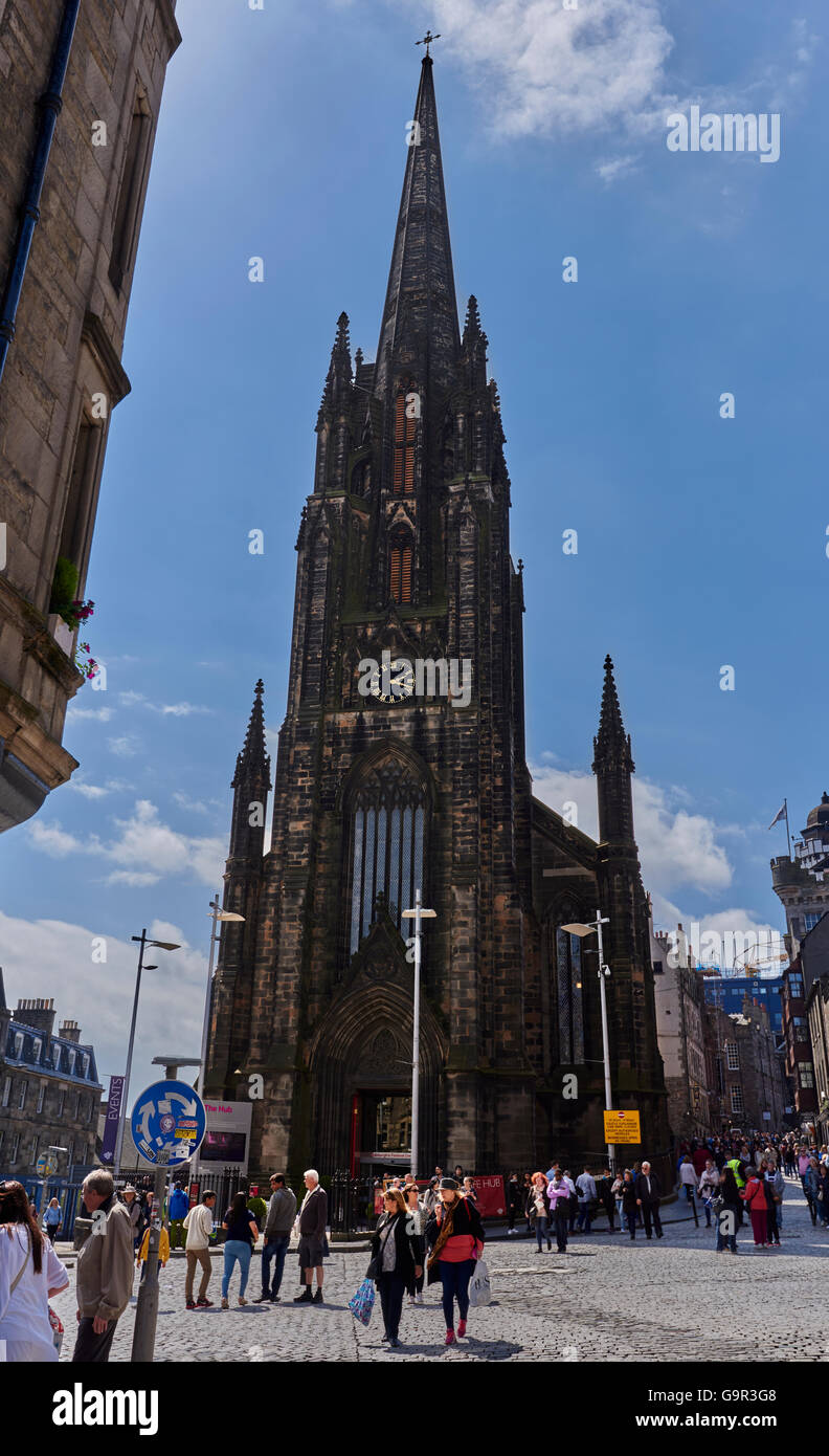 The Hub, at the top of Edinburgh's Royal Mile, is the home of the