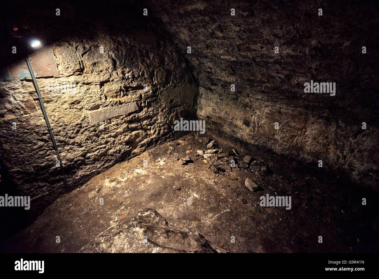 Blair Street Underground Vaults Edinburgh Stock Photo Alamy