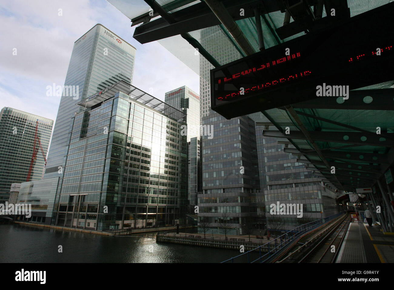 West india quay station hi-res stock photography and images - Alamy