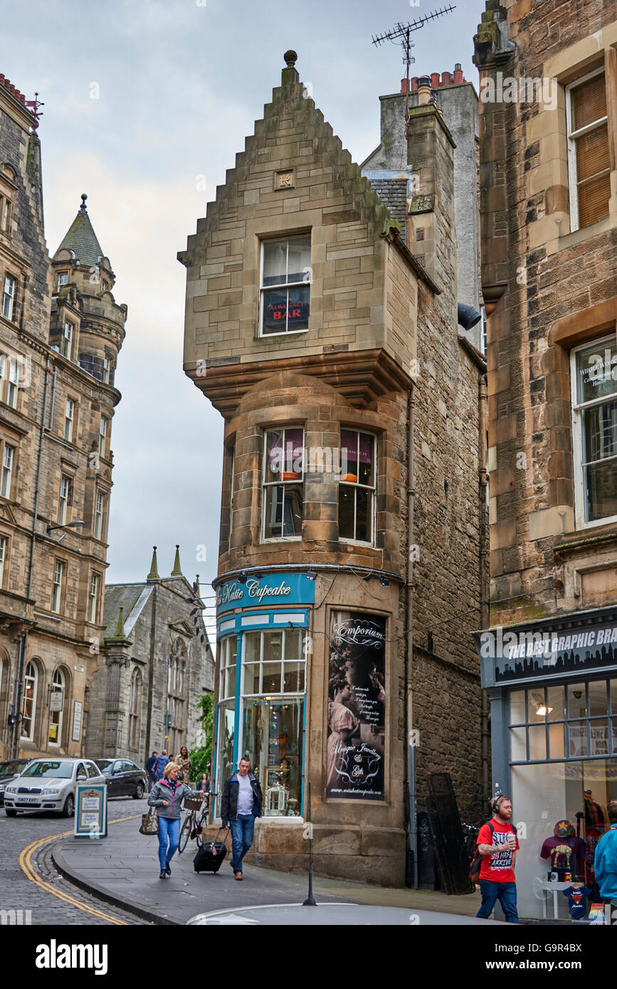 Cockburn Street is a picturesque street in Edinburgh's Old Town Stock