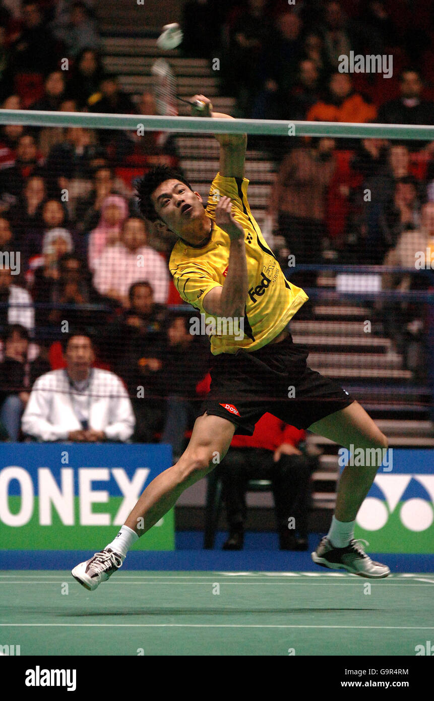 Badminton - Yonex All England Open Championships 2007 - National Indoor Arena. China's Lin Dan Stock Photo