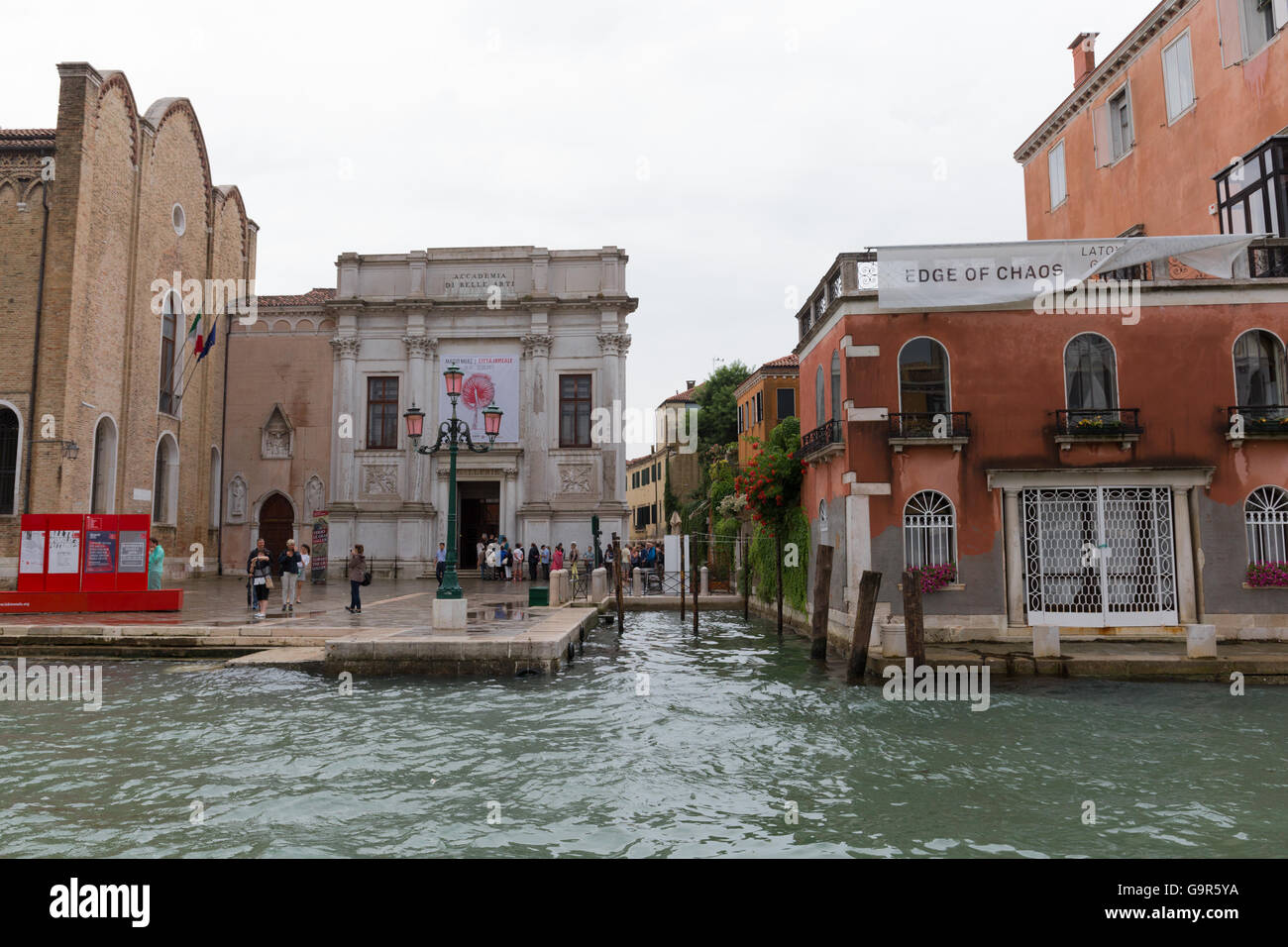 Accademia venice museum hires stock photography