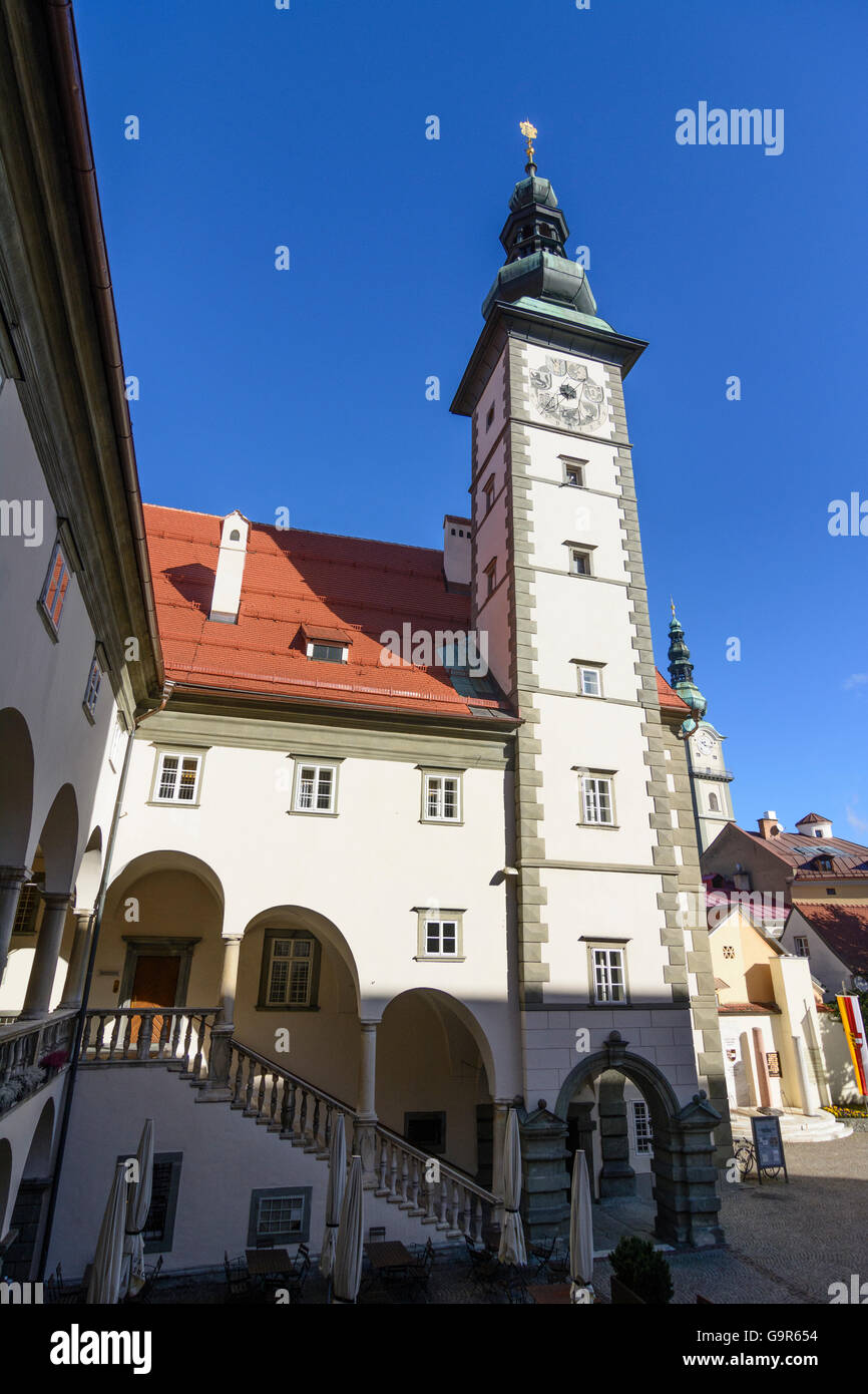Landhaus (state house), Klagenfurt am Wörthersee, Austria, Kärnten, Carinthia Stock Photo Alamy