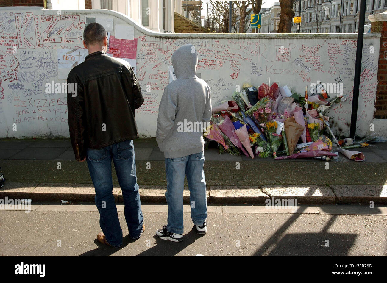 Teenager murdered in Hammersmith Stock Photo Alamy