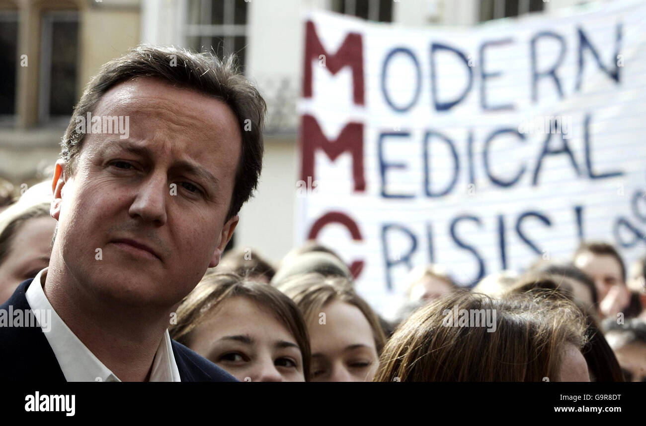 Doctors Protest Over Reforms High Resolution Stock Photography and