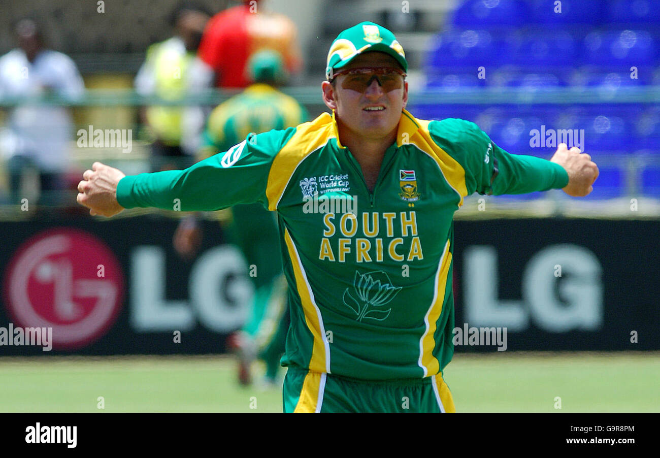 Cricket - ICC Cricket World Cup 2007 - Scotland v South Africa - St Kitts Stock Photo