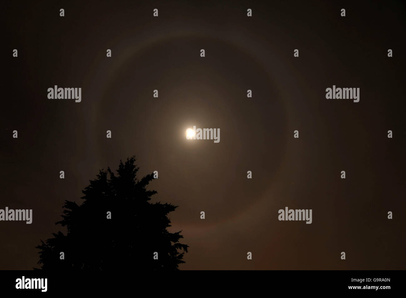 Moon Halo High Resolution Stock Photography and Images - Alamy