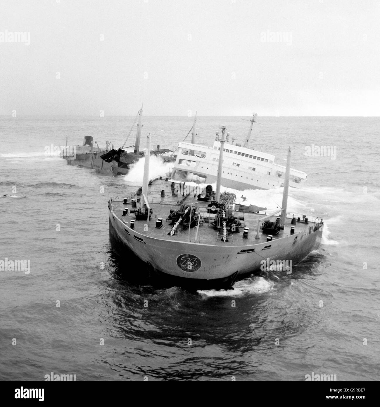 Water from water tanker Black and White Stock Photos & Images - Alamy