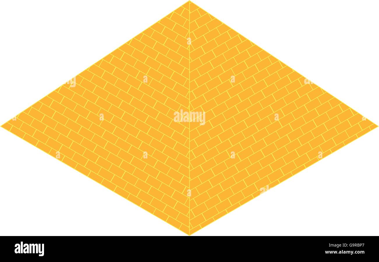 Pyramid egypt isolated icon Stock Vector Images - Alamy