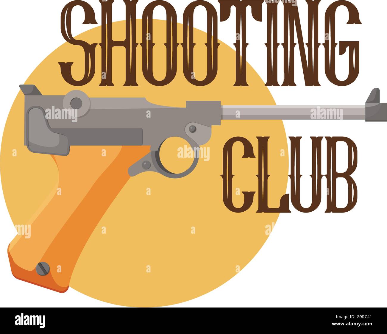 logo shooting club Stock Vector Image & Art Alamy