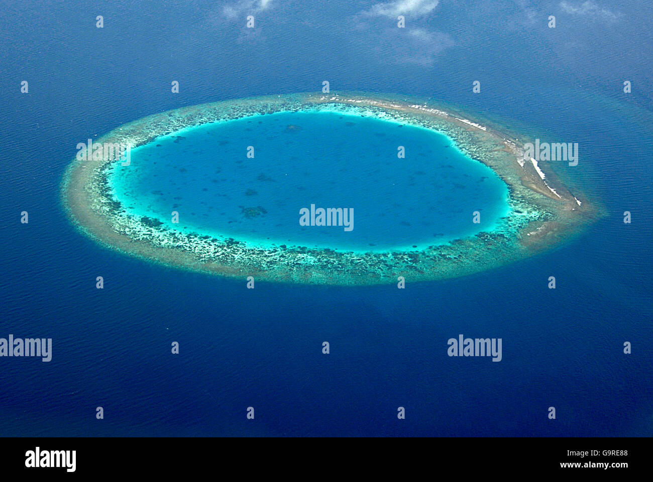 Atoll of Maldives, Maldives Stock Photo