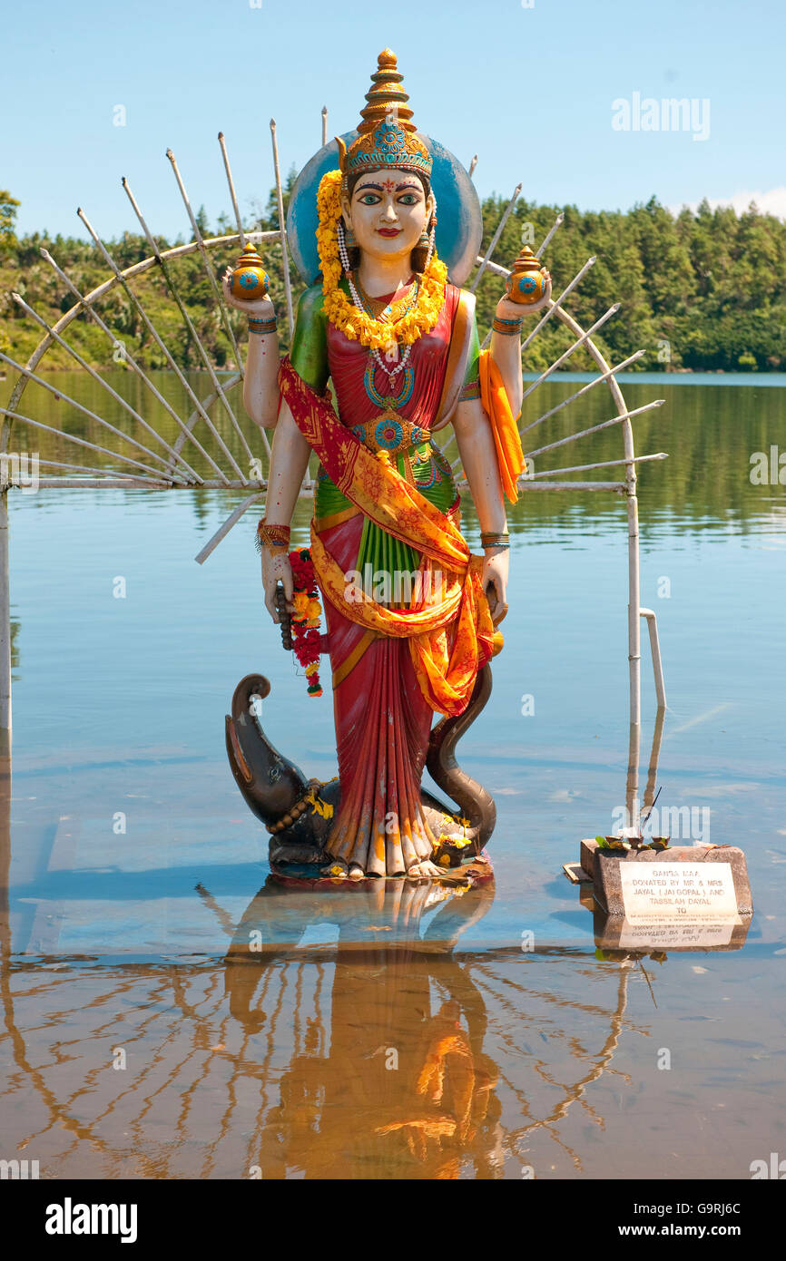 M&M -Brass Standing Shakti Mariamman Statue / Goddess