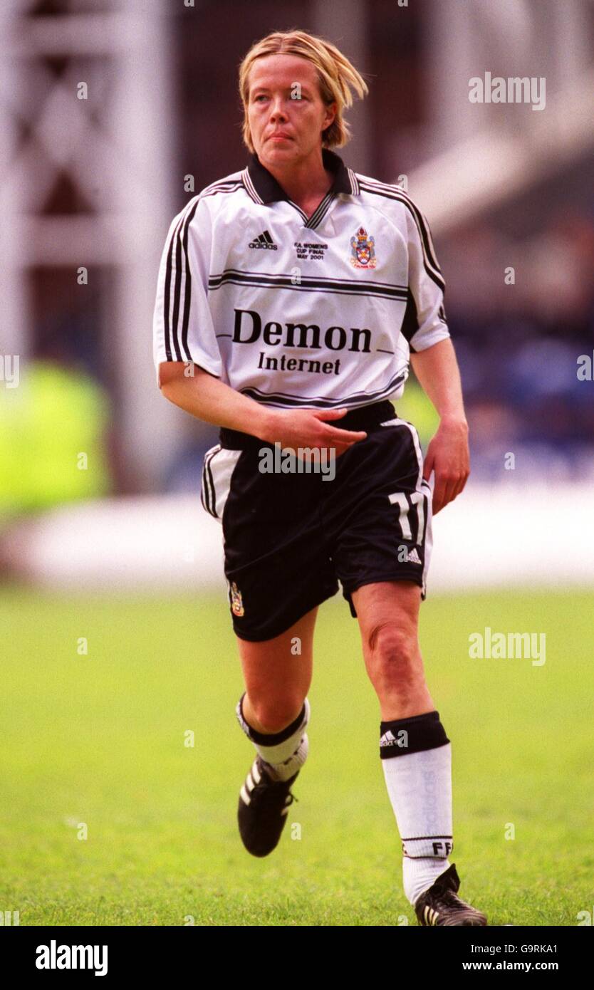 Women's Soccer - AXA FA Cup Final - Arsenal v Fulham. Marianne Pettersen, Fulham Stock Photo