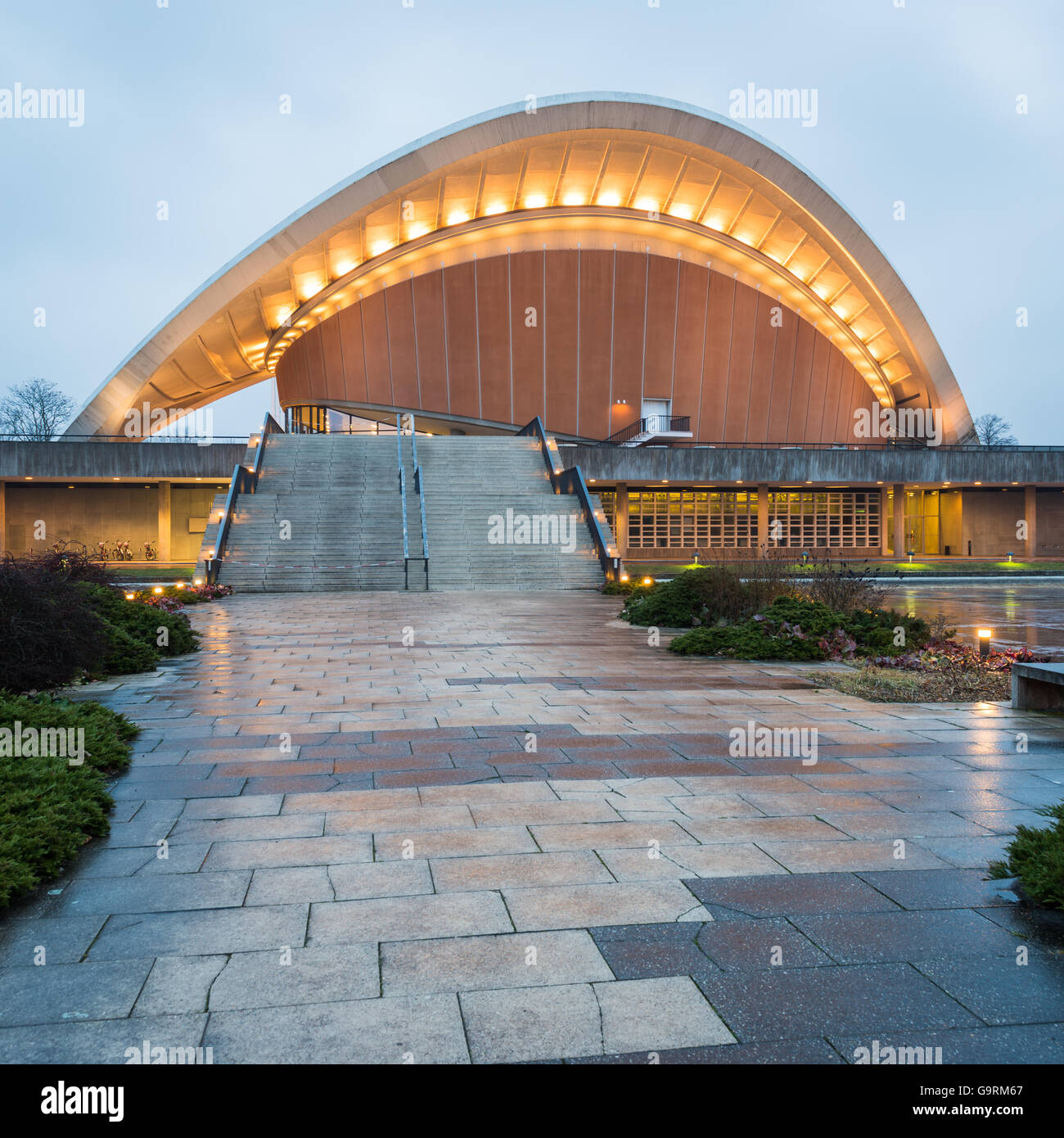 Haus der Kulturen, Berlin Stock Photo
