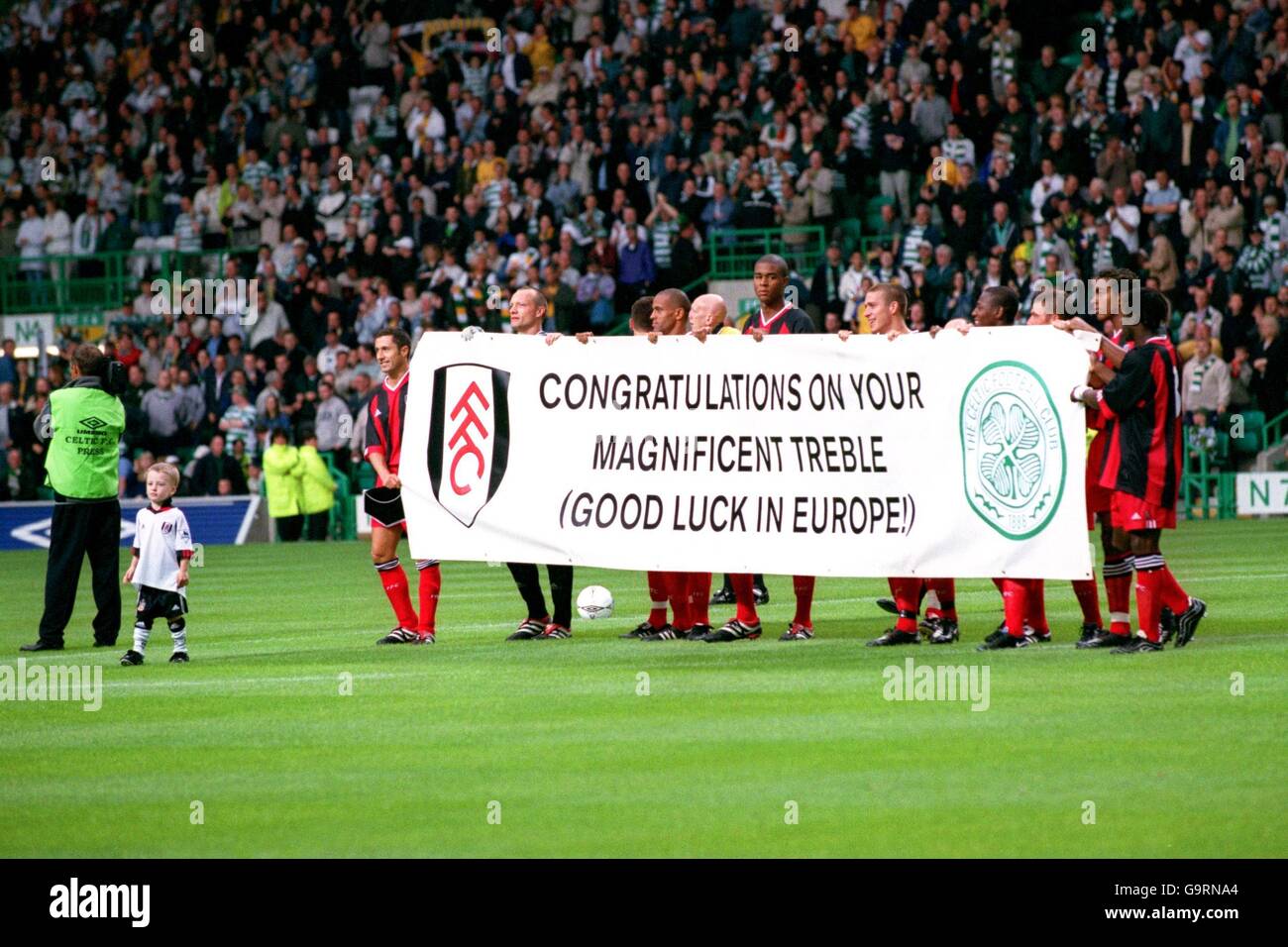 Soccer - Friendly - Celtic v Fulham Stock Photo