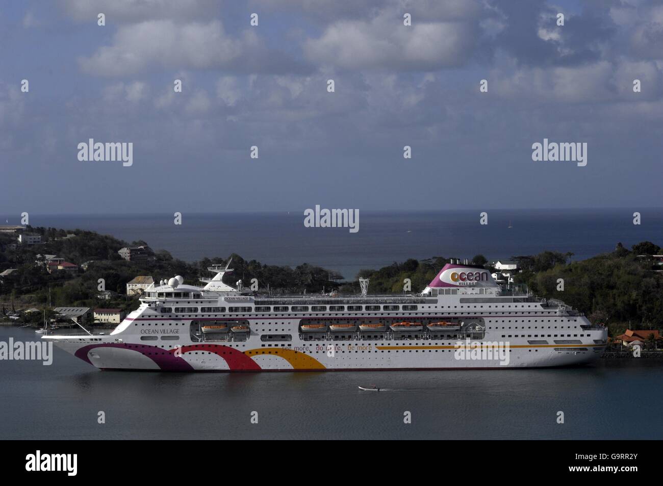 Cricket - ICC Cricket World Cup 2007 - Island Views - St Lucia Stock Photo