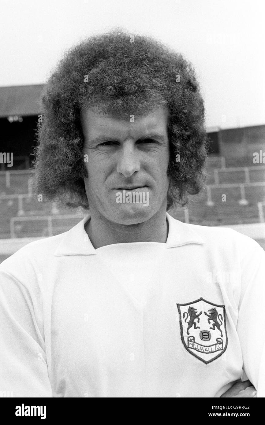 Gordon Bolland the Millwall forward has also played for Chelsea Orient  Norwich and Charlton Athletic Stock Photo - Alamy