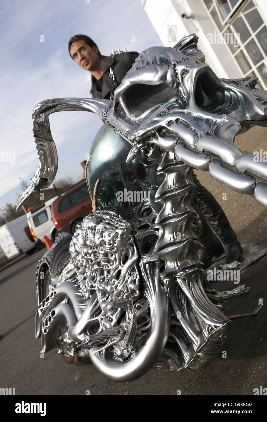nicolas cage bike