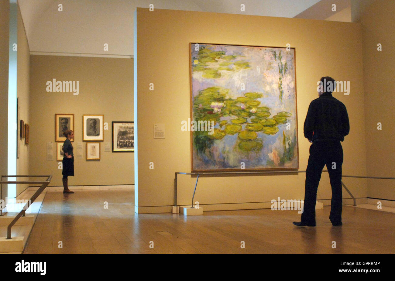 Which feature in the new exhibition the unknown monet hi-res stock  photography and images - Alamy