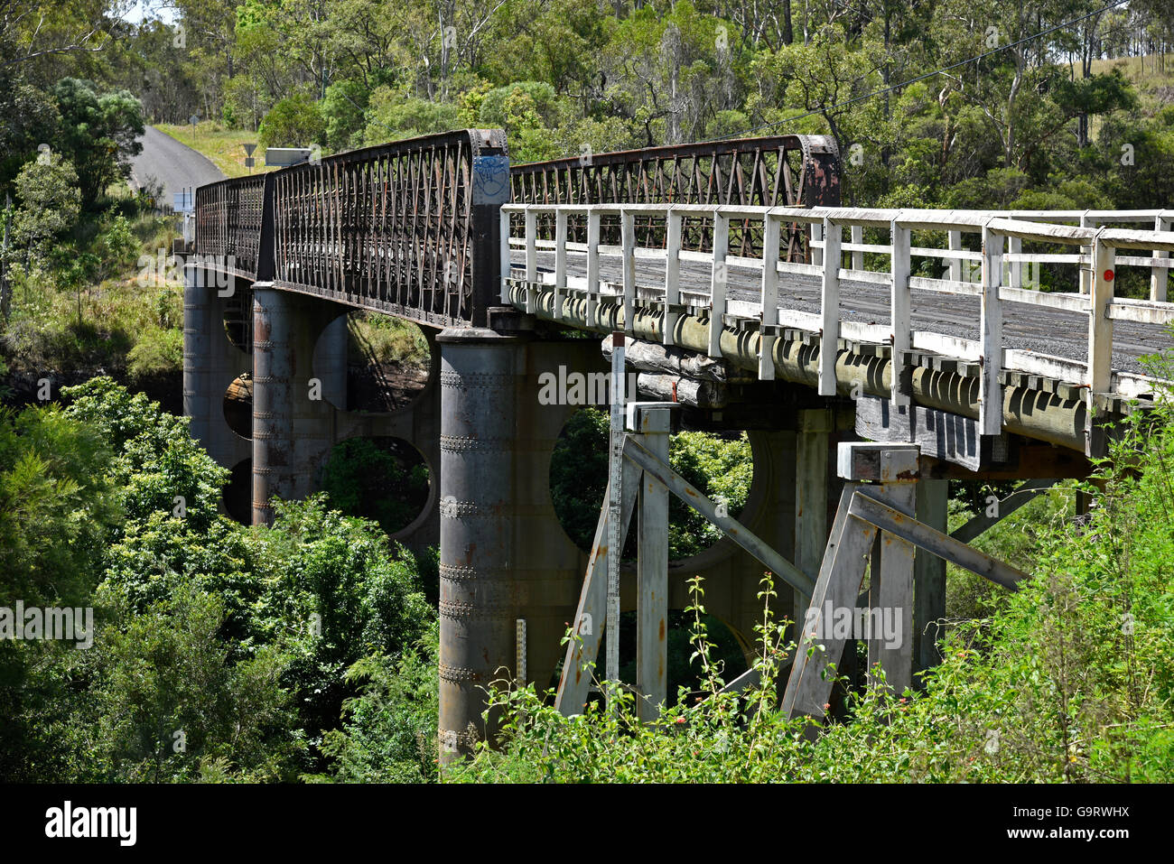 Bawden Bridge (named after Thomas Bawden the Parliamentary Member) over the Orara River on the