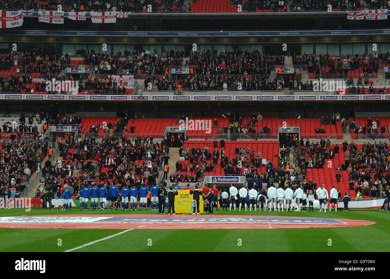 Soccer under 21 international friendly england v italy wembley stadium