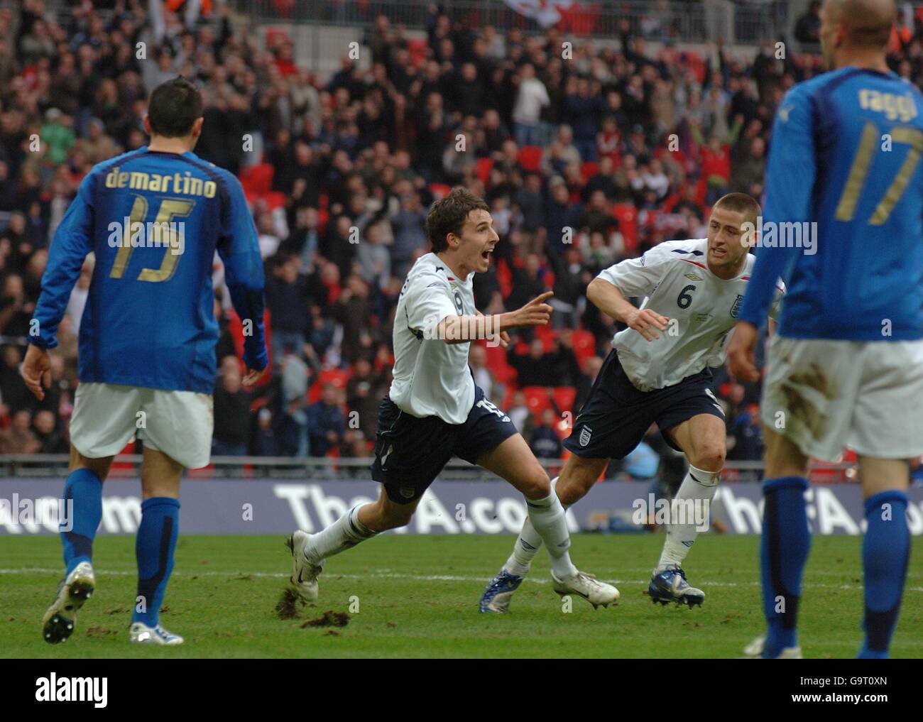 Soccer Under 21 International Friendly England v Italy Wembley