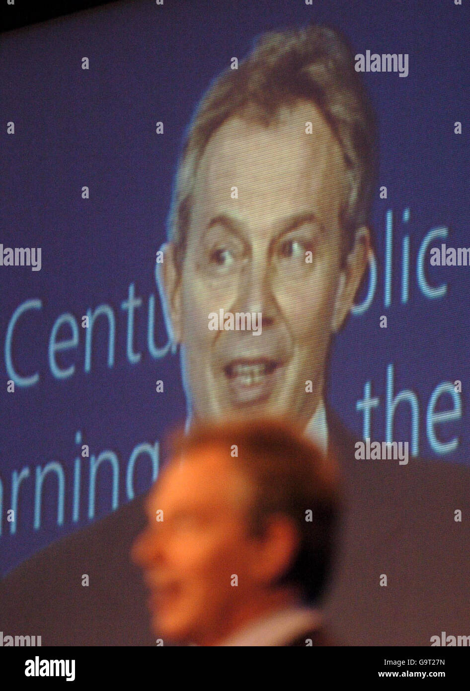 Blair announces clampdown on released prisoners Stock Photo - Alamy