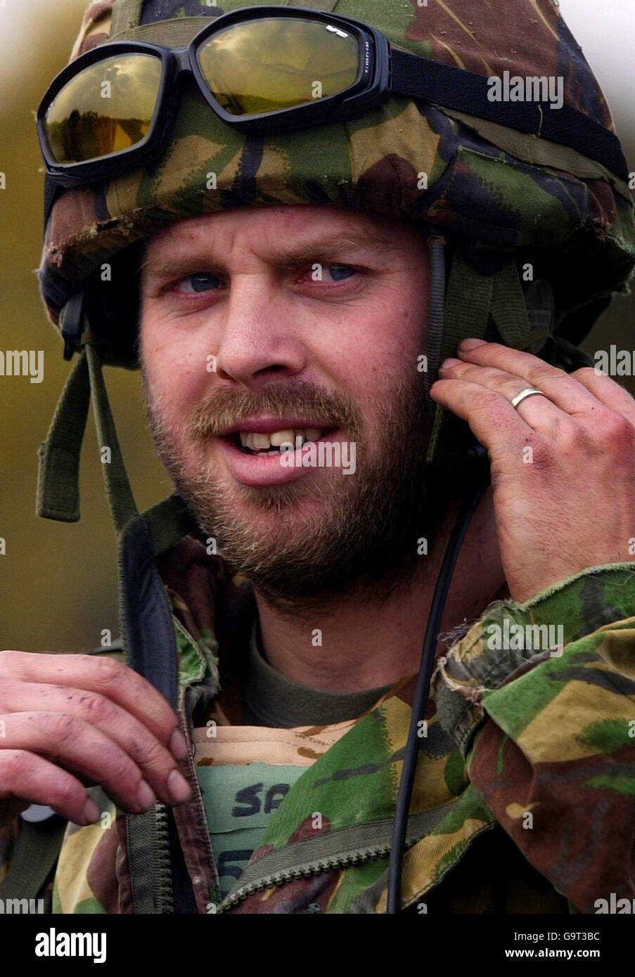 SAC John Clarkson from Plymouth during training at RAF Lossiemouth