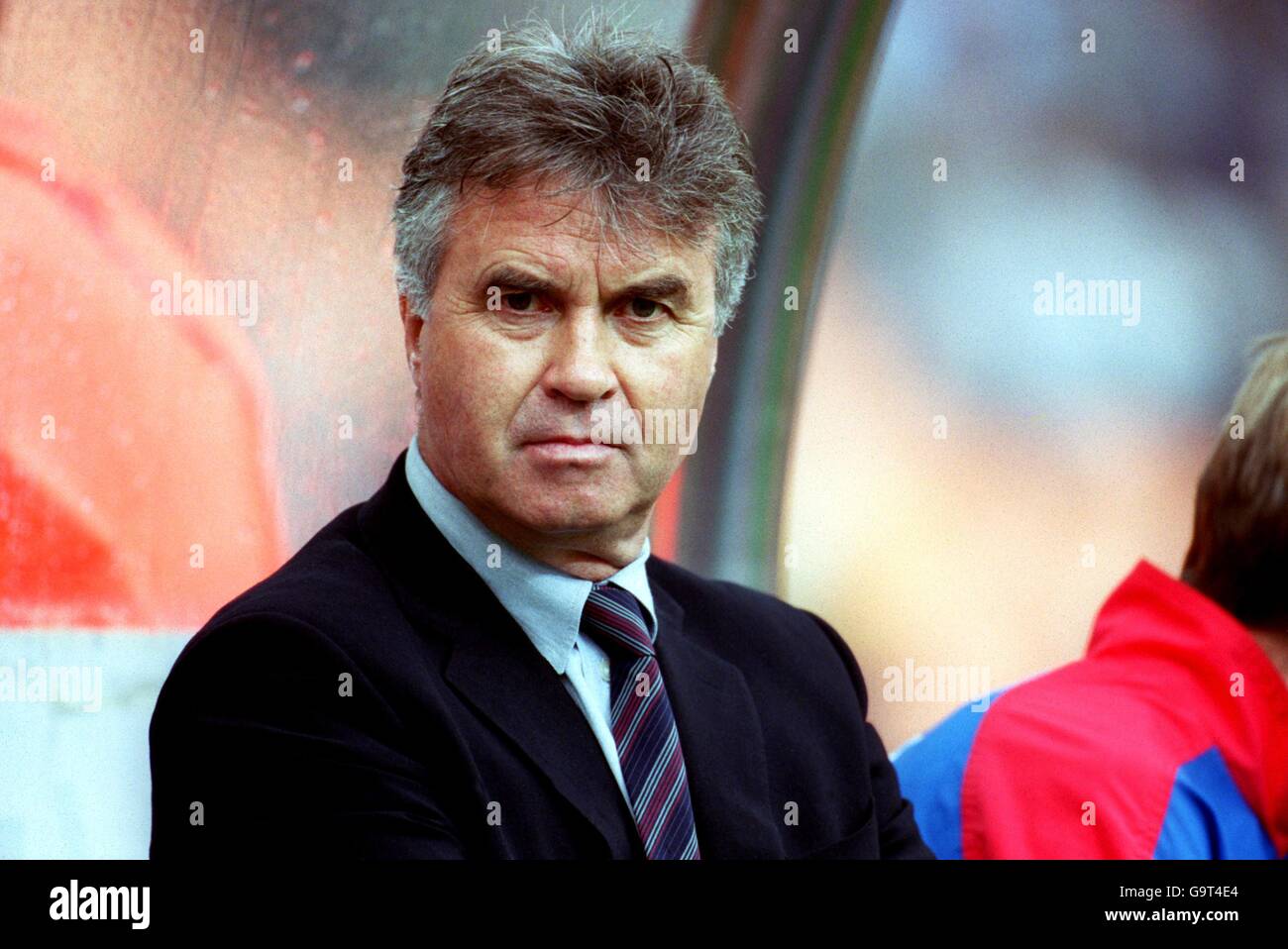 Soccer - FIFA Confederations Cup - Group A - France v Korea Republic. Guus Hiddink, Korea Republic Coach Stock Photo