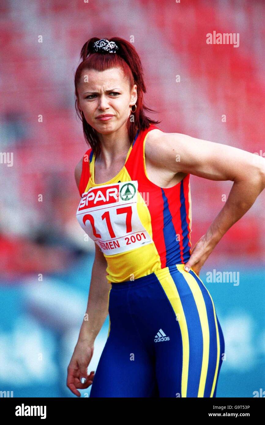 Athletics - Spar European Cup - Bremen. Romania's Ana Mirela Termure, who finished fifth in the women's javelin Stock Photo
