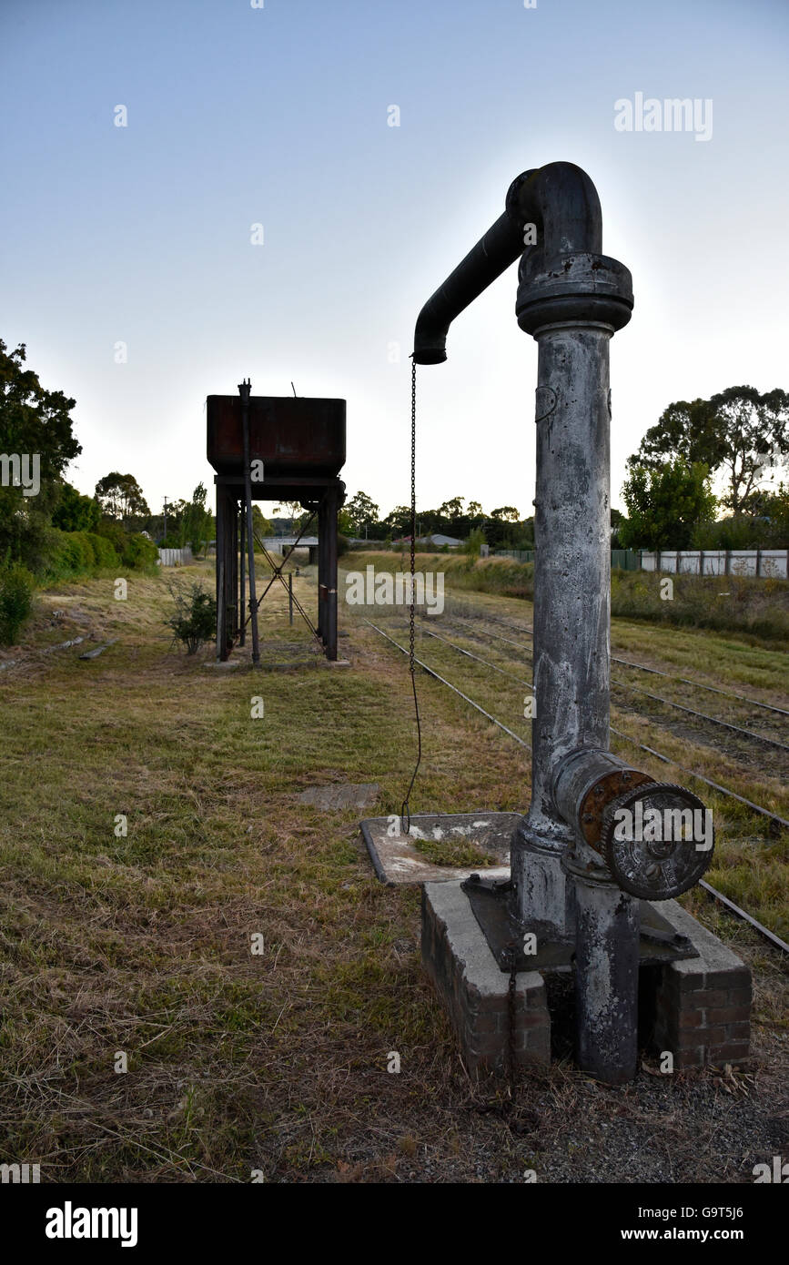Steam train filling water hires stock photography and images Alamy