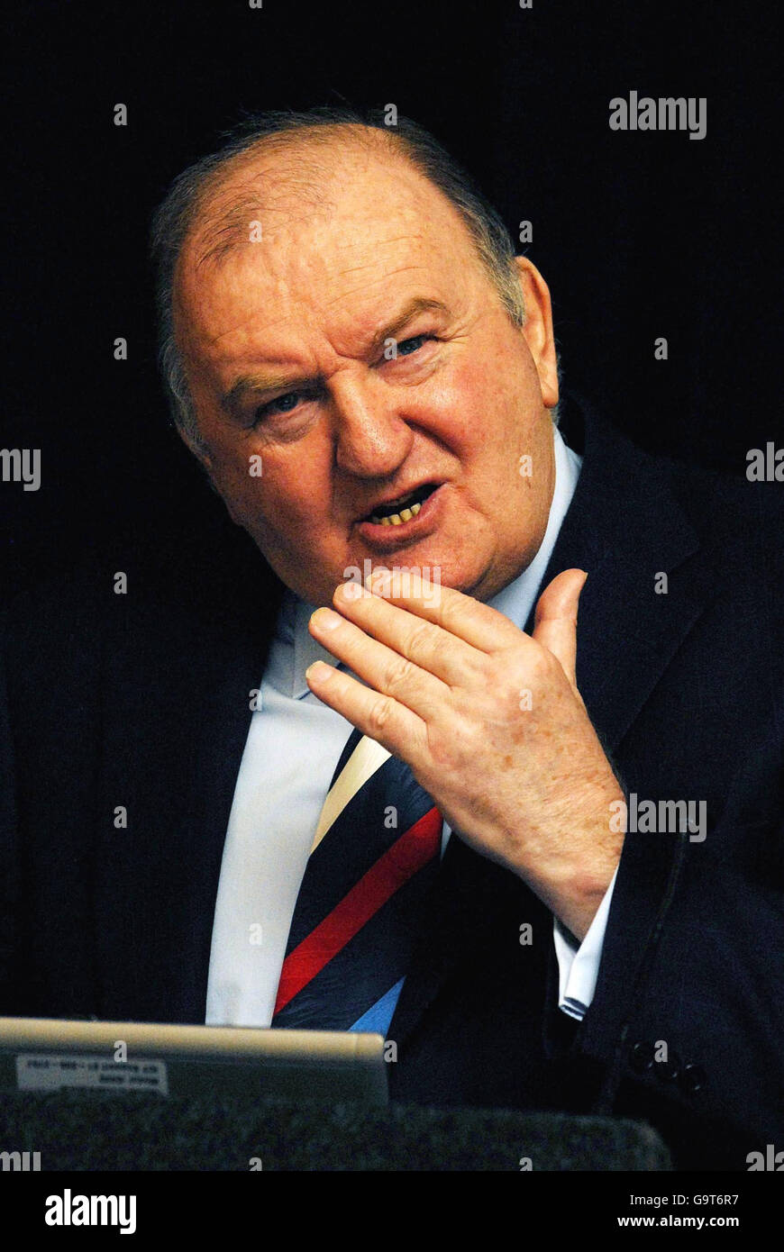 George Hook Broadcaster George Hook speaks at a Suicide Prevention Forum in the ...