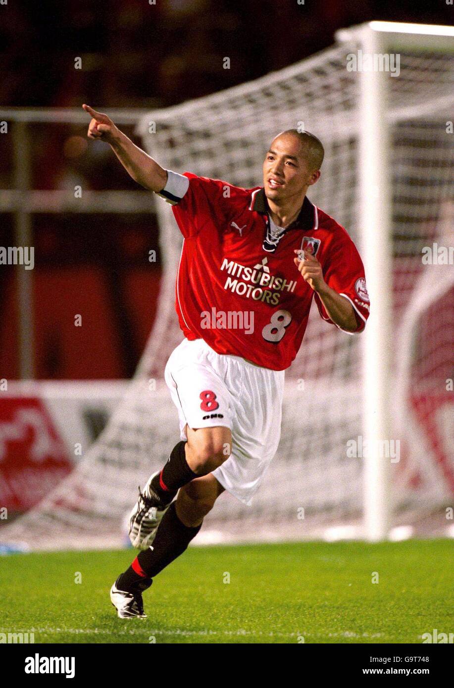 28 Shinji Ono URAWA REDS Home 1998 'PUMA Legend Shinji Ono to
