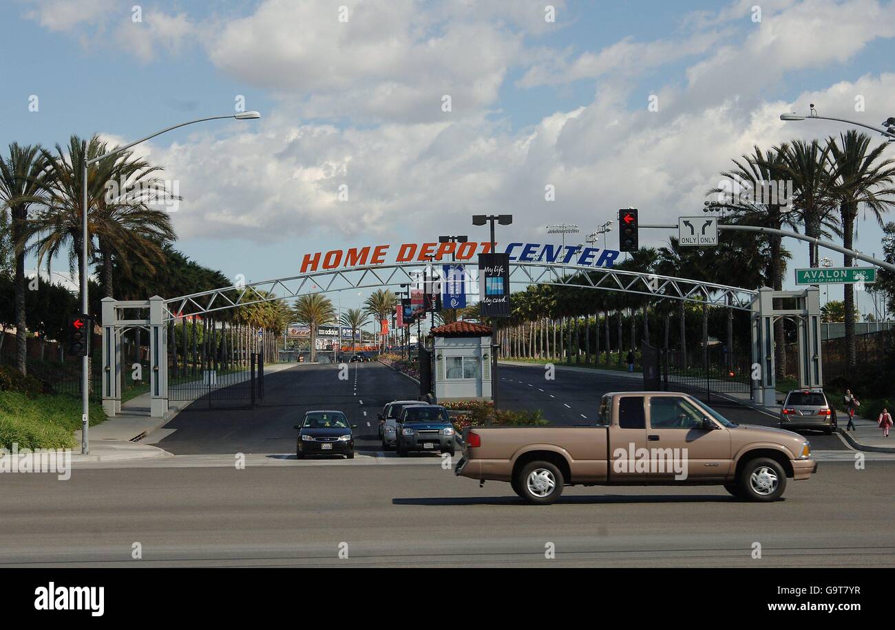 The Home Depot Center, in Carson, Los Angeles, California where the LA